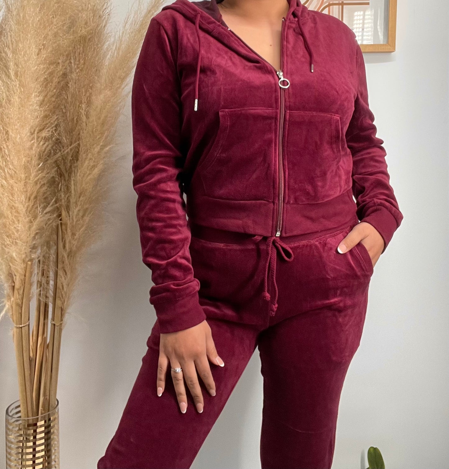 Cool Mom Set-Burgundy